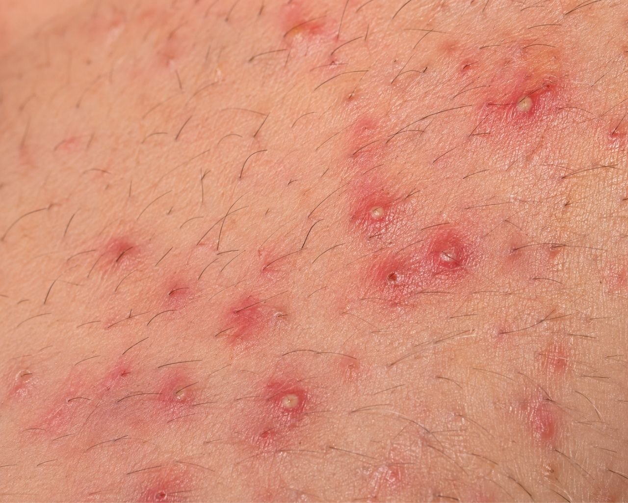 Pelos e Foliculite